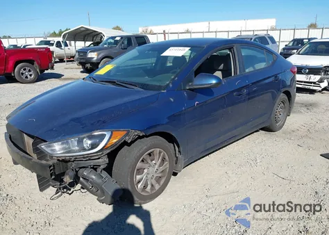 2018 Hyundai Elantra Se from USA, damaged, VIN 5NPD74LF2JH335771